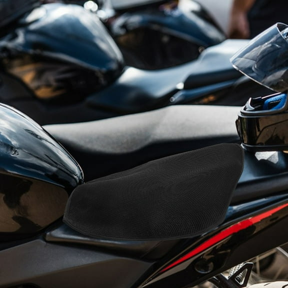 HOMEMAXS Motorcycle Seat Gel Pad Gel Motorcycle Seat Pad Cushion Breathable Seat Cushion for Motorcycle Electric Bikes Scooters and Moped