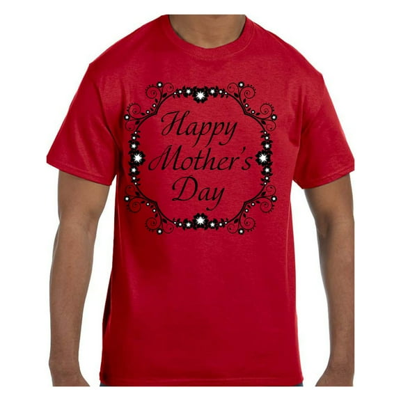 Tshirt Mother's Day Happy Mothers Day Flower Design