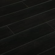 Lamton Laminate Flooring | 12mm | AC3 | Black | 6.5in. x 48in. | 15.1 SqFt/Box