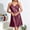 Wine, variant on Womens Solid Satin Slip Nightgown V Neck Lace Trim Spaghetti Strap Silk Sleep Dress Soft Elegant Loungewear Nightwear for Ladies Indoor Daily Rest Watermelon Red