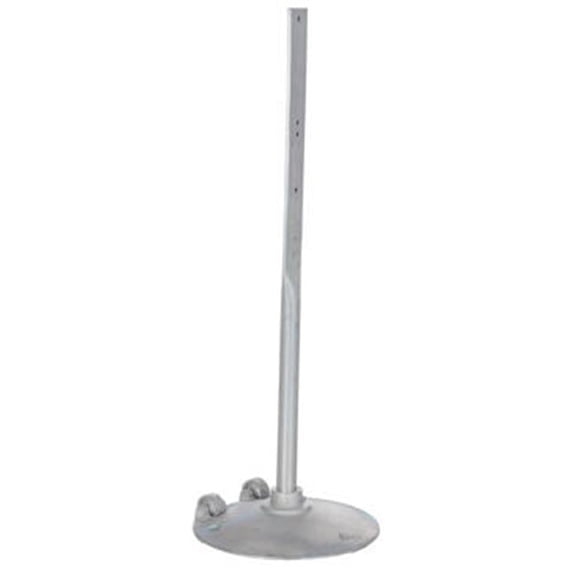 vestil s-stand-w sign stand with wheels - 16.75 x 17.38 x 48