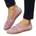 thumbnail image 3 of Sngxgn Flat Shoes Women Comfortable Slip on Women's Flats(Pink,39), 3 of 8