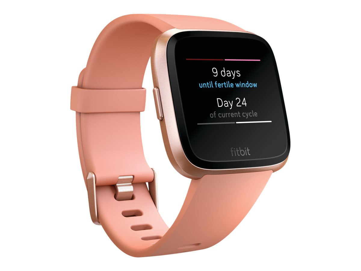 fitbit versa ruby and rose gold