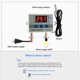 thumbnail image 5 of 3X Termostato Digital de Microordenador XH-W3002 12V 120W con Sonda Interruptor de Control de Temperatura FríA de, 5 of 5