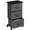 Gray, variant on edx Rolling Nightstand with Wheels, 3 Drawer Fabric Storage for Bedroom, Entryway, Closets, Office, Gray