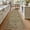 Color 2, variant on SPXUBZ Elegant Foggy Dark Green Embossed Floral Machine Washable Runner Rug, Non-Slip Stain-Resistant Long Carpet for Kitchen Hallway Bedside Laundry (1.6'x5', 1.6'x8', 1.6'x11.5', 2'x6', 2'x10')