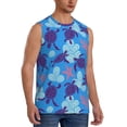 thumbnail image 2 of Disketp Ornamental Turtles Sleeveless Tshirts For Men, Muscle Shirts For Men Dry Fit Tank Top-Small, 2 of 8