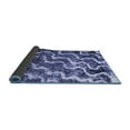 thumbnail image 2 of Ahgly Company Indoor Rectangle Abstract Blue Modern Area Rugs, 8' x 12', 2 of 4