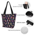 thumbnail image 4 of Sikiie Colorful Birds Shoulder Bag Casual Hobo Crossbody Tote Bag for Women and Men Large Purse Messenger Bag Travel Work, 4 of 6