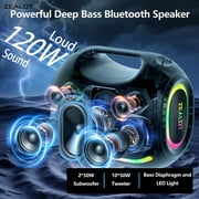 Zealot Halloween atmosphere speaker, Bluetooth Speaker, IPX5 Waterproof Wireless Speaker with Bluetooth 5.0, for Halloween/Party/Travel/Outdoor/Beach