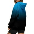 thumbnail image 5 of QUINDOS Women's Hoodies and Sweatshirts Drop Shoulder Sweatshirts for Women Plus Size Casual Crew Neck Long Sleeve Gradient Color Pullover Tops, 5 of 7