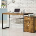 thumbnail image 2 of Coaster Estrella Farmhouse Wood Writing Desk in Brown and Gunmetal, 2 of 3