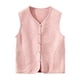 thumbnail image 2 of Ropa interior térmica para mujer, de invierno, de color liso, gruesa, con forro polar añadido, sin mangas, de poliéster., 2 of 6