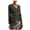 Black, variant on I.N.C Womens Pierretta Wrap Blouse, Black, X-Small
