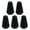 Black, variant on NANMELX Pickup Selector Switches for SQ-ST 3 5 Way Toggle Switch Tip Knob Cap Buttons