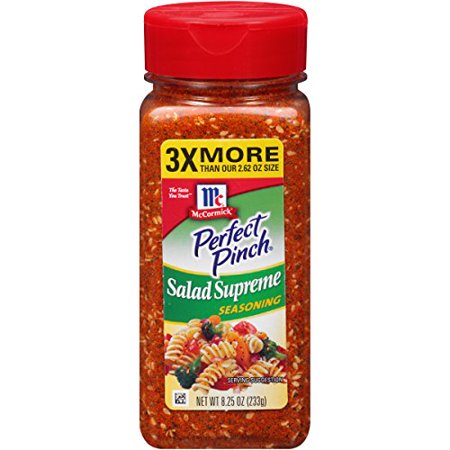 Mccormick Salad Supreme Seasoning  8.25 Oz (Pack Of 1)