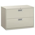 thumbnail image 5 of HON Brigade 42"x18"x28", 2-Drawers for File A4, Letter, Leveling Glide, Ball-Bearing Suspension, 5 of 5