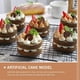 thumbnail image 3 of Fake Cake Dummies Mini Cake Ornament for Store Display Family Customers Pu Coffee Display Model 2Pcs, 3 of 4
