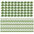 thumbnail image 2 of 120pcs/leaves 60pcs+medium 8 Sub Clips 60pcs Pothos Climbing Fixer, 2 of 8