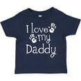thumbnail image 3 of Inktastic I Love My Daddy Fathers Day Boys or Girls Toddler T-Shirt, 3 of 5