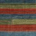 thumbnail image 1 of Ahgly Company Indoor Square Contemporary Brown Red Abstract Area Rugs, 3' Square, 1 of 6