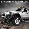 thumbnail image 3 of Remote Control Car 2.4Ghz 112 Off RoadTrucks 4WD Vehicle Racing ClimbingCar Gifts for Adults, 3 of 7