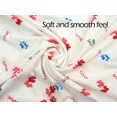 thumbnail image 3 of Chemin de Moda Chemise de Nuit Longue à Manches Courtes avec Boutons et Imprimé Amour pour Femmes, 3 of 4