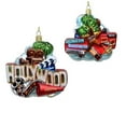 thumbnail image 4 of 5" Hollywood Sign Glass Ornament by Kurt Adler – Holiday Tree Decoration, 4 of 6