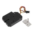 thumbnail image 1 of Electromagnetic lock for electrical control cabinet, 12 V DC, 2 A, black steel, 1 of 4
