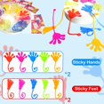 thumbnail image 2 of Party Favors Leetous Sticky Hands & Feet Kids (20 unidades), 2 of 7