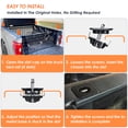 thumbnail image 6 of 4 Pack Truck Bed Tie Down Anchors Retractable D Ring for Ford F150, Raptor F250/F350, 6 of 7