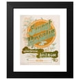 thumbnail image 2 of Anonymous 20x24 Black Modern Framed Museum Art Print Titled - Sweet Rosalie (1899), 2 of 5