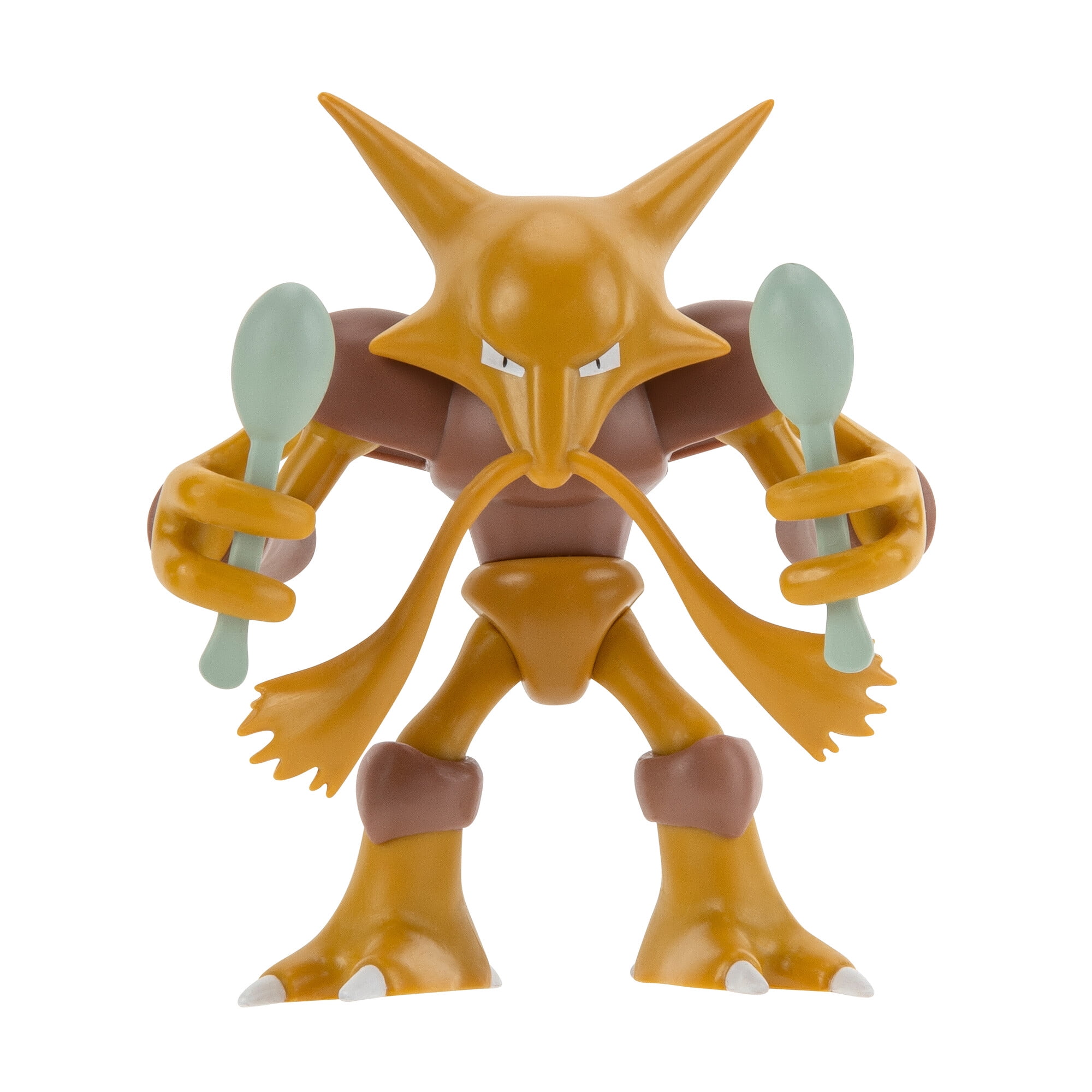Pokemon Battle Feature 4.5 Inch Alakazam Action Figure for Collectors and Enthusiasts