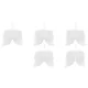 thumbnail image 3 of 1/5/10PCS Angel White Feather Wing Christmas Tree Decor Hanging Ornament High Quality White Wedding Ornament for Christmas Xmas, 3 of 5