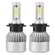 thumbnail image 1 of Pair of H7 LED 36W 8000LM Headlight Car Hi/Lo Beam Auto Bulbs 6000K (Silver), 1 of 5