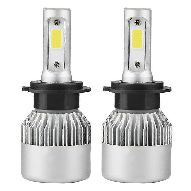 Pair of H7 LED 36W 8000LM Headlight Car Hi/Lo Beam Auto Bulbs 6000K (Silver)