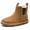 CHESNUT, variant on Bruno Marc Men's Winter Snow Boots FuzzyGo Rugged Suede Leather Cold Weather Warm Chelsea Outdoor Boots