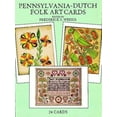 thumbnail image 1 of Pre-Owned Pennsylvania-Dutch Folk Art Cards : 24 Ready-To-Mail Cards, 1 of 1