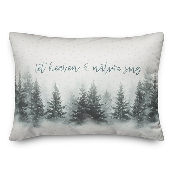 Creative Products Let Heaven and Nature Sing 20 x 14 Spun Poly Pillow