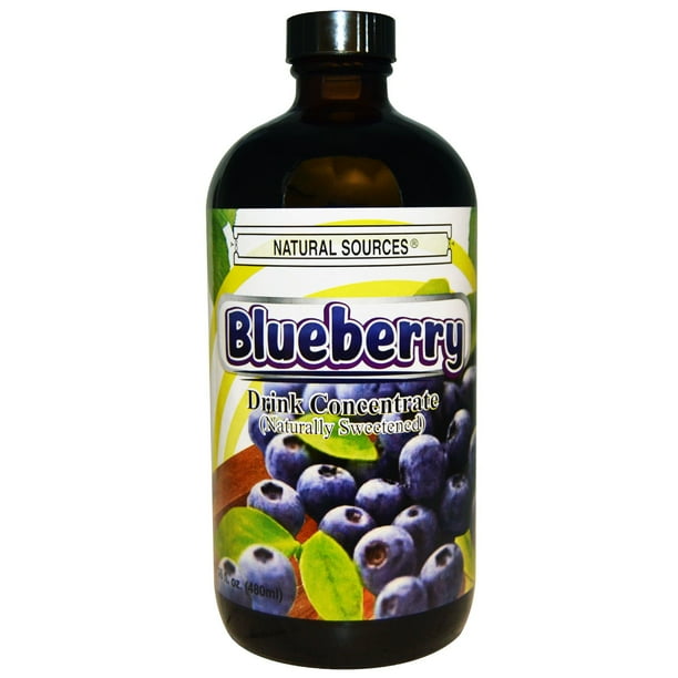 Natural Sources Blueberry Juice Concentrate, 16 Oz