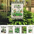 thumbnail image 2 of BOBOMOTI St Patricks Day Decorations Shamrocks Garden Flag for Irish Holiday Party Outdoor Decor 12x18 Inch Double Sided, 2 of 6