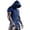 A-Navy242, variant on XIAONU Mens Raglan Sleeve Hooded Tee Fitted Short Sleeve Hooded Pullover Shirt Quickdry Athletic Gym Tees