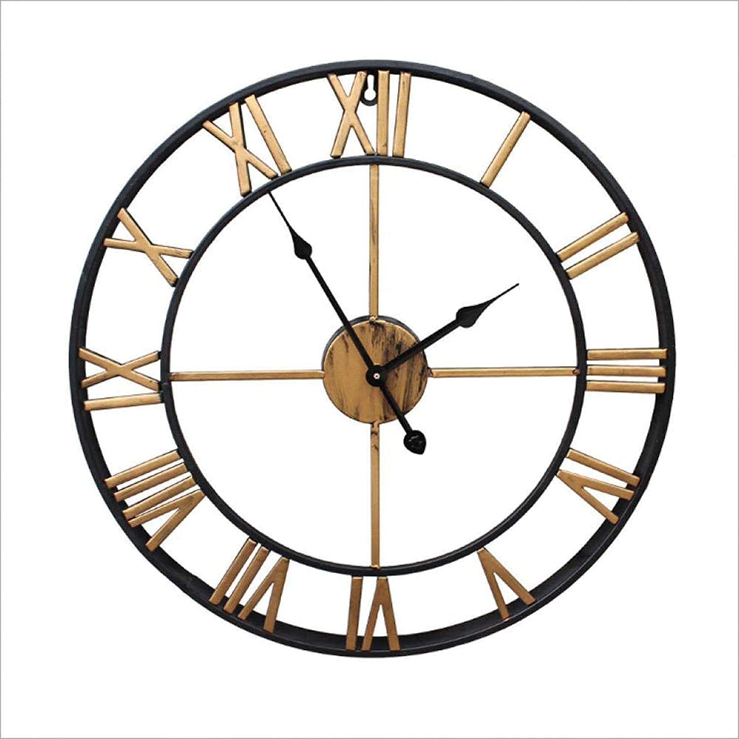 Garden Clock, Large Outdoor Garden Wall Clock New Big Roman Numerals