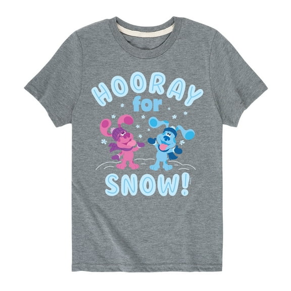 Blue's Clues & You! - Hooray For Snow - Toddler And Youth Short Sleeve Graphic T-Shirt