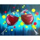 thumbnail image 1 of Pintura de diamante (DB6268) 5D cuadrado DIY Cheers Rhinestone cuadro de mosaico 45x60cm Hugtrwg Para estrenar, 1 of 1
