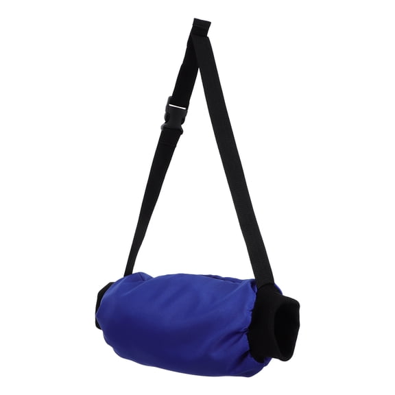 ETHZZLE Soft Warm Football Hand Warmer Muff in Blue with Windproof Design for Hiking Camping and Game Day