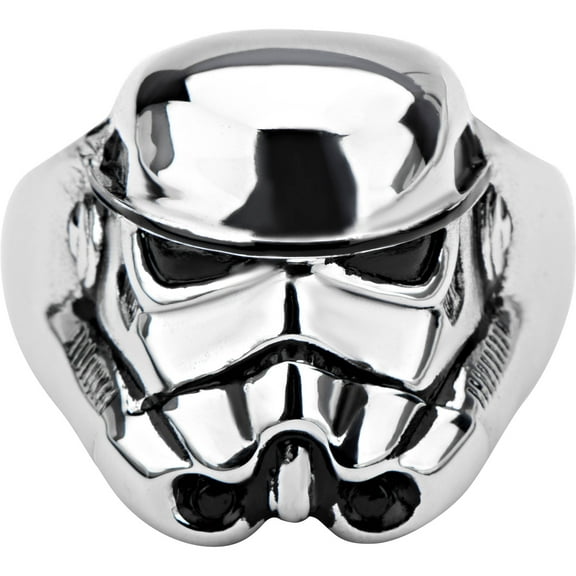 Men's Stainless Steel 3D Storm Trooper Ring