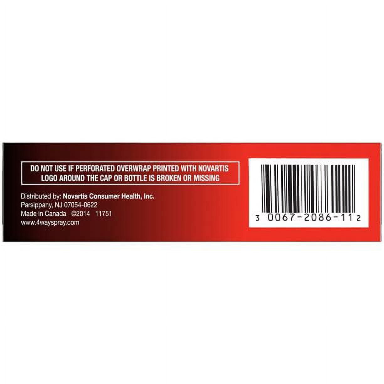 4-Way Fast Acting Nasal Spray, 1 fl.oz. Pr Bottle (6 Bottles)