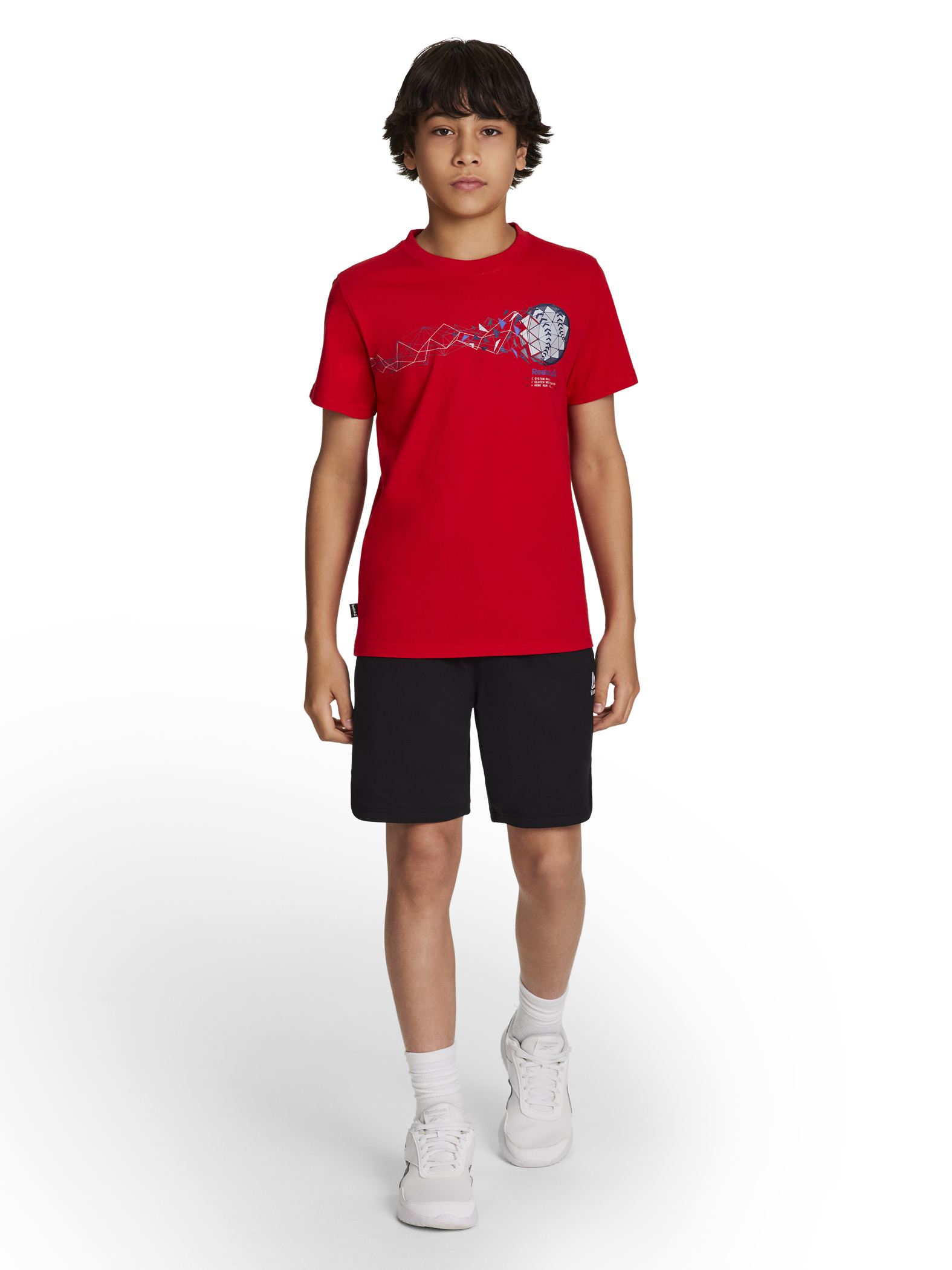 Reebok Boy's Short Sleeve Graphic T-Shirt, Sizes 4-18