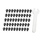thumbnail image 2 of 50 piezas de pernos de pedal de material acero inoxidable pernos de pedal sin clavos para pernos de vástago de de montaña accesorios de vástago Negro, 2 of 8